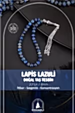 Lapis Lazuli Doğal Taş Tesbih 33lük - 8mm