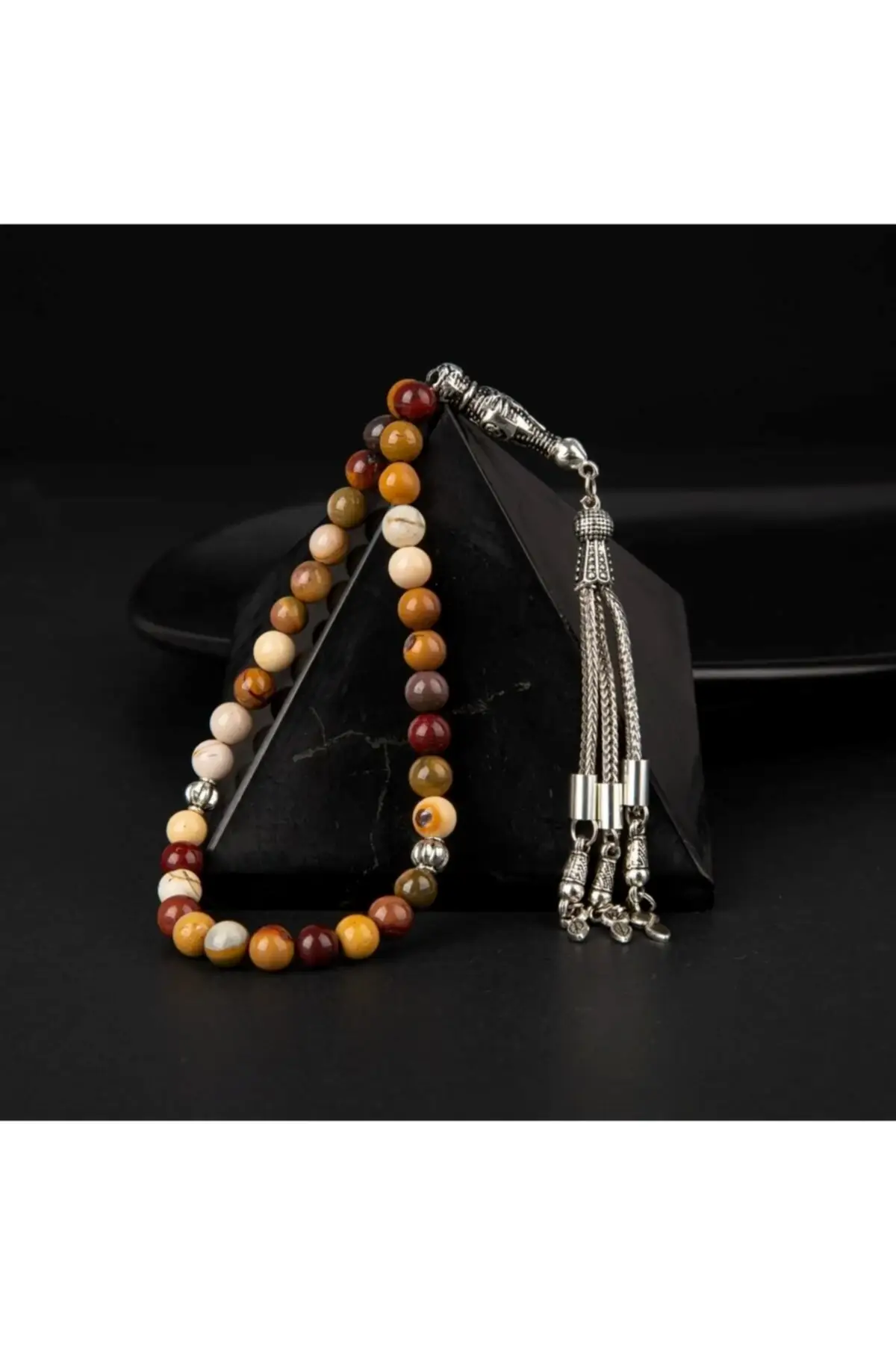 Jasper Doğal Taş Tesbih 33lük - 6mm