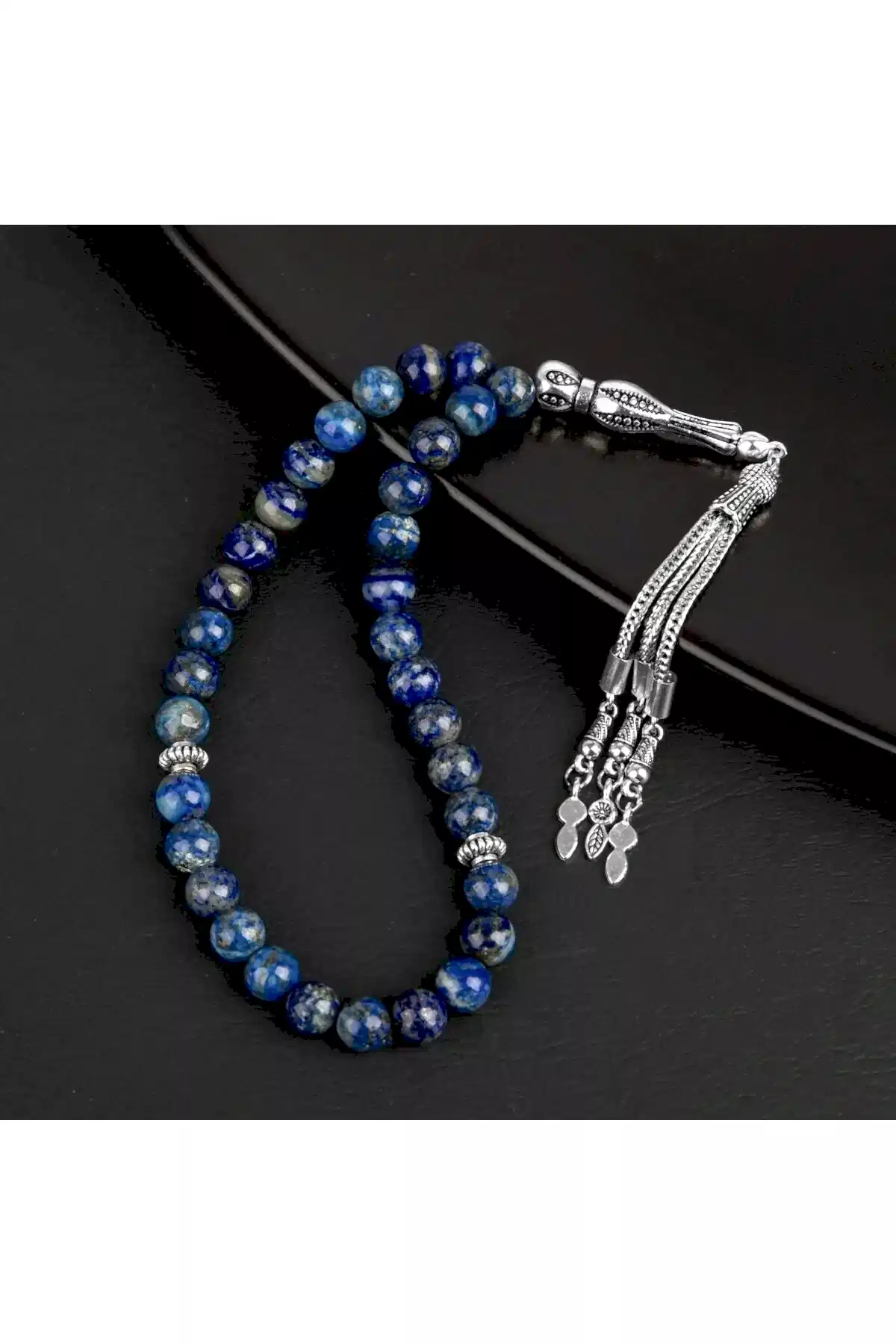 Lapis Lazuli Doğal Taş Tesbih 33lük - 8mm