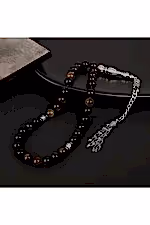 Golden Obsidyen Doğal Taş Tesbih 33lük - 8mm