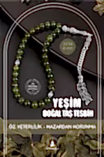 Yeşim Doğal Taş Tesbih 33lük - 8mm